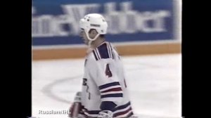 Sergei Nemchinov's redirection goal vs Islanders (12 feb 1993)