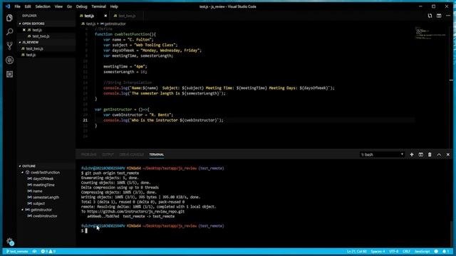 Intro. to Git/Github - Updating and Sharing Part III смотреть онлайн