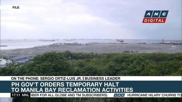 Business leader: Suspension of 22 reclamation projects damaging to PH image to investors | ANC смотреть онлайн