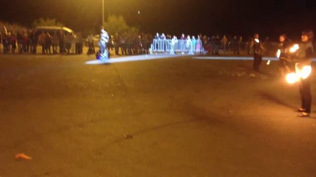 Segway на fireshow в Томске смотреть онлайн