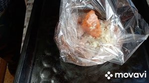 Гречка в рукаве с курицей