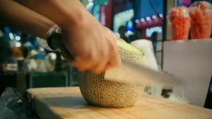 Удивительные НАВЫКИ Резки ФРУКТОВ _ FRUIT Cutting SKILLS _ ПОТРЯСАЮЩАЯ Уличная