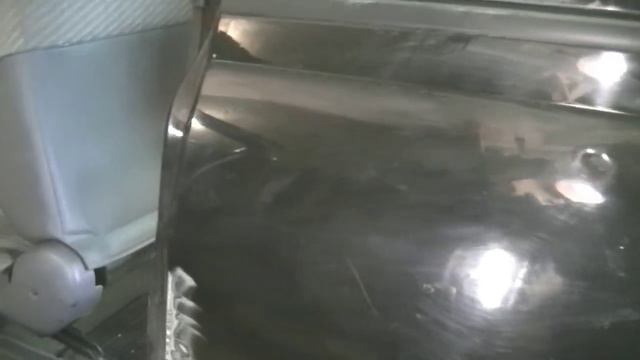 Ниссан Альмера . Боковой касательный удар . Кузовной ремонт. смотреть онлайн