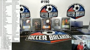 2019-20 PANINI OBSIDIAN SOCCER 12 BOX PICK YOUR TEAM PYT HOBBY CASE BREAK #190 (SOCCER BREAKERS FC)