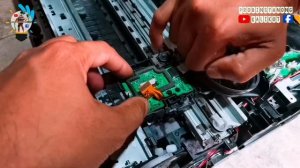 disassemble and assemble brother dcp-t310 to dcp-t710w printer. and print head disassembled
