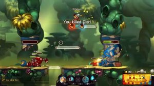 Геймплейный обзор на игру Awesomenauts.