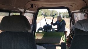 Выгрузка Мульчера для Покоса Травы ВЕЗДЕКОС ТС-1000
