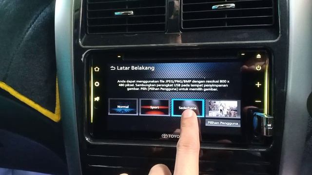 Cara Mengganti Background/ Wallpaper headunit mobil toyota agya GR sport смотреть онлайн