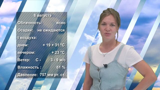ПОГОДА НА ЗАВТРА. 04.08.2023 смотреть онлайн