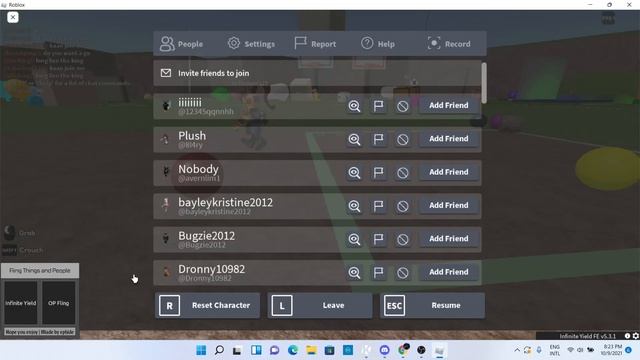 fling things and people script *pastebin* смотреть онлайн