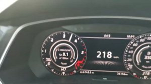 Volkswagen Tiguan 2.0 tdi revo st1 максималка 219км/ч
