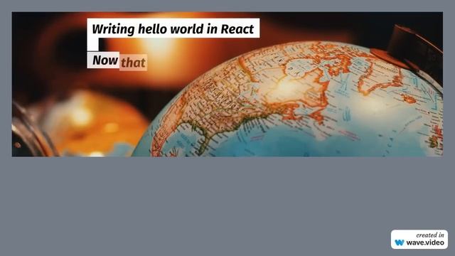 From installation to hello world in React #react #reactjs #reacttutorial #reactjstutorial