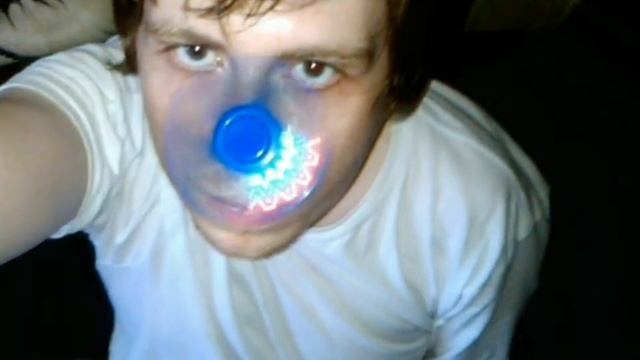 кручу спинер на носу