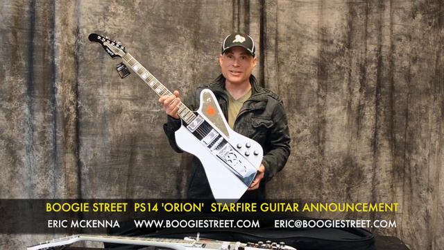 Washburn Boogie Street Paul Stanley PS14 ORION Starfire Guitar смотреть онлайн