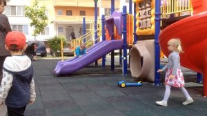 Детская игровая площадка для детей качели горки playground