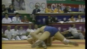 Золотой бросок Мамиашвили Михаила на ОИ-1988