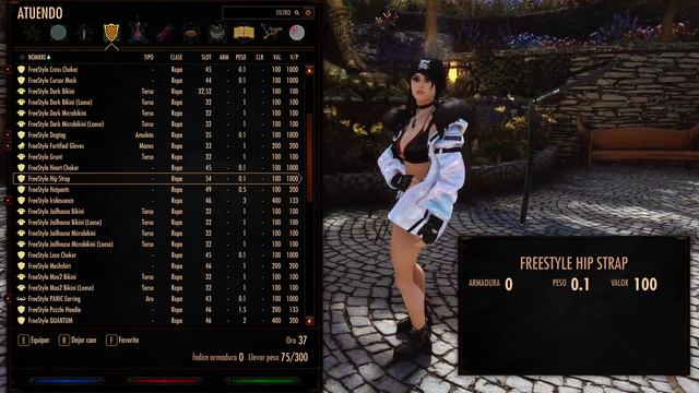 Skyrim AE - Visualizar player no Menu  - 3020 mods in MO2.