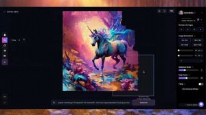 Out-Painting With Leonardo.Ai UNICORN