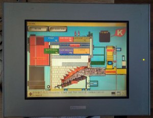 HMI-панель AGP3500 Pro-face выгрузка и загрузка проекта панели