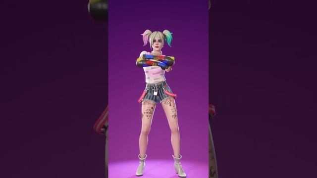 Fortnite / Outfit #Harley Quinn / Emote #Mach den Split