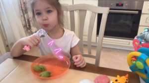 День рождения Насти - Насте 3 года