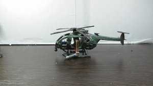 Уничтожения вертолета из пластилина часть 1