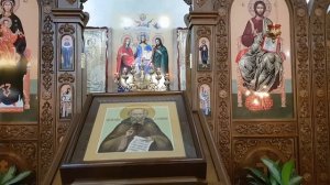 Акафист преподобному Савве Освященному в Кальяри на острове Сардиния