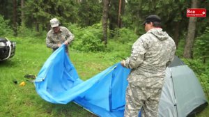 Обзор недорогой четырехместной палатки Аляска Дом 4