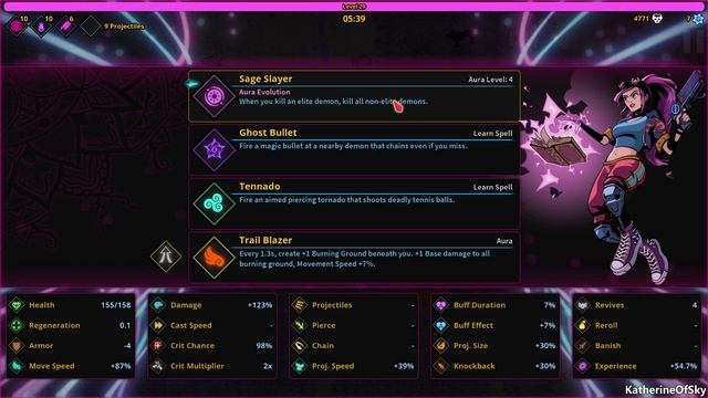 Spellbook Demonslayers 2 - JEANNE THE DEADLY BOOK - (Vampire Survivors-like game) Let's Play смотреть онлайн