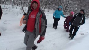 нападение бурого медведя на туристов с детьми