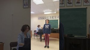 Ария из оперы "Альцина" , Г.Ф.Гендель Михальчук Полина, 14 лет                 академический вокал