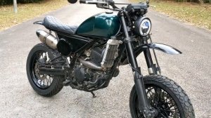 KAWASAKI KLX 250 TRACKER | RAFFKUSTOM