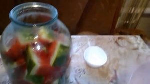 Маринованные арбузы.