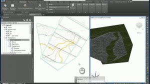 Создание линии пересечения поверхностей в AutoCAD Civil 3D