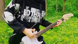 Школьник СЫГРАЛ RAMMSTEIN Sonne в ЛЕСУ на ЭЛЕКТРОГИТАРЕ | Кавер на ЭЛЕКТРОГИТАРЕ