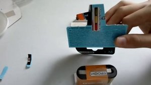 test батарейки DURACELL TURBO MAX КРОНА 9V