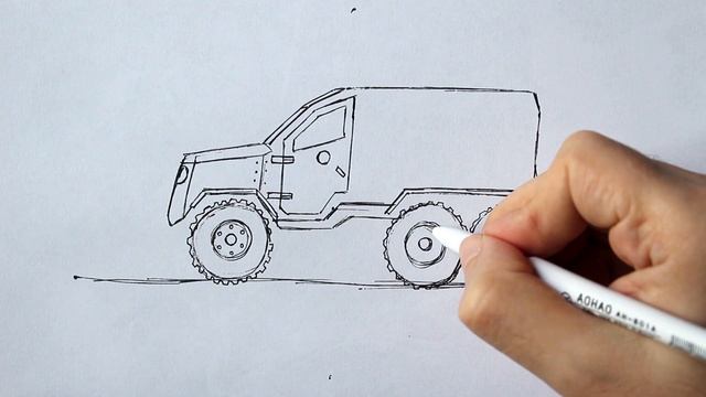 How To Draw Military Vehicles Step By Step