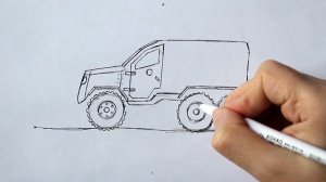 How to draw Military Vehicles Step by Step