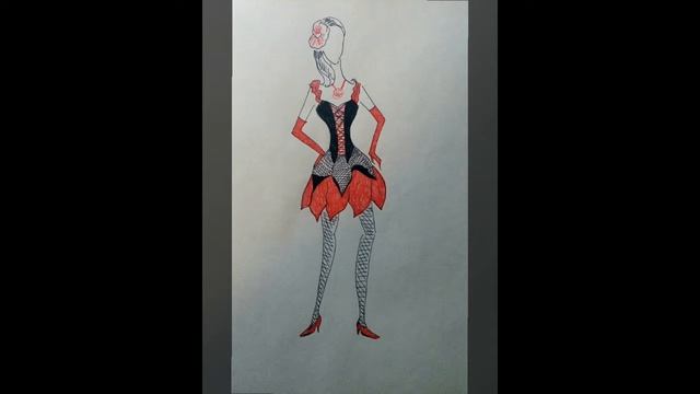 Vita Ivanova "Эскизы моделей одежды в испанском стиле" смотреть онлайн