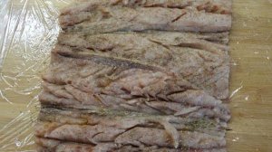Рулет из скумбрии
