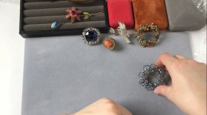 38. Распаковка посылки! Винтажная бижутерия.
