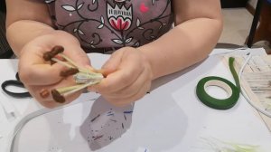 Мк светильник букет лилий из фоамирана - часть 6