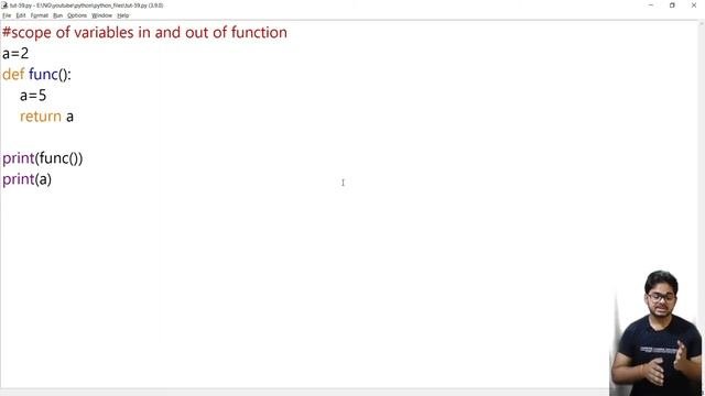 Python Class 12 | Scope of Variable| Local & Global Variables in Python-In Hindi#59