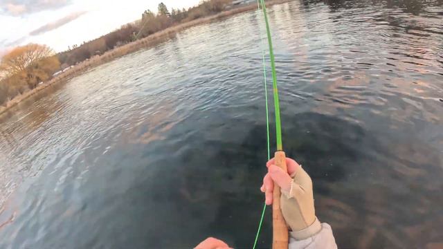Fly Fishing on Baum Lake, CA - 2/13/24 смотреть онлайн