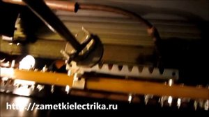 Принцип работы реечного переключателя обмоток ПБВ у силового трансформатора