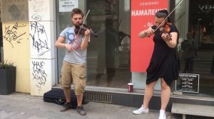 Por una Cabeza Street musicians