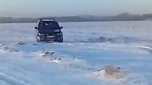 RvR по снегу.