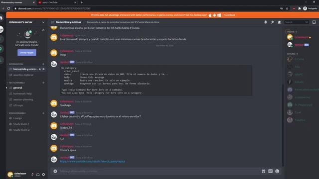 Hacemos un pequeño Bot de Discord en Python смотреть онлайн