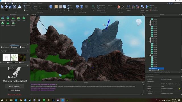 [Mountains] How to make a realistic map in ROBLOX - part 1 смотреть онлайн