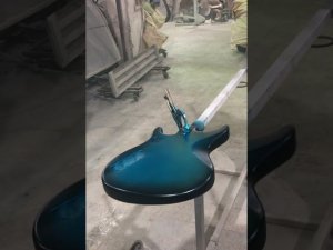 Авторская покраска гитары